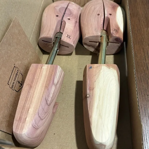🔥🆕🔥 NIB HoundsBay Premium Cedar Shoe Trees - Men’s XL (11.5-13) - Picture 2 of 5